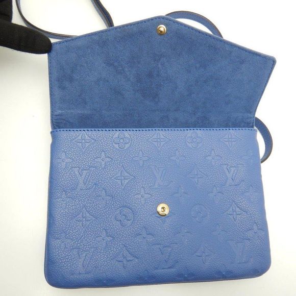 Louis Vuitton Emplant Twice Iris Diagonal Shoulder Blue - Picture 5 of 8
